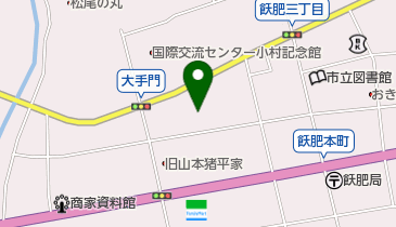 宮崎南部森林管理署の地図画像