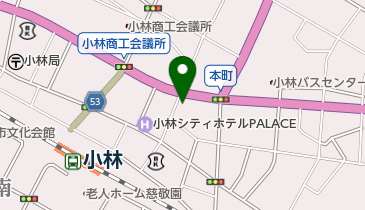 味処おおもりの地図画像