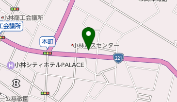 オートショップ小林の地図画像