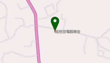 加世田電器商会の地図画像