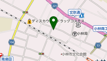 宮永電器ライフページの地図画像