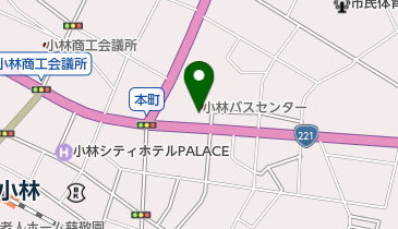 有限会社八反金物店の地図画像