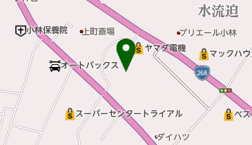 有限会社山田鉄工所の地図画像