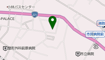 尾込鉄工所の地図画像