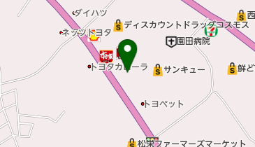 クリーニングショップ富士サンキュー小林店の地図画像