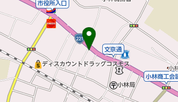 モイスティーヌ小林サロンの地図画像