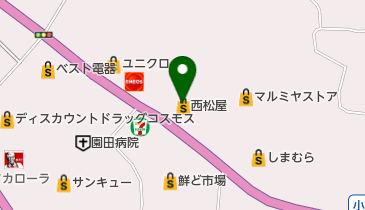 株式会社西松屋チェーン小林店の地図画像