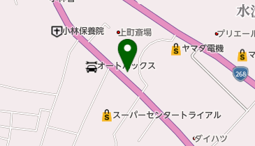 宮崎県自動車整備振興会小林支部の地図画像