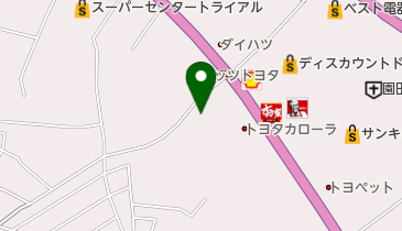 新田バッテリーの地図画像