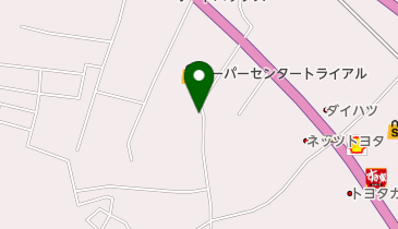 麦田自動車鈑金塗装工場の地図画像