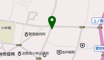 三島精肉店の地図画像