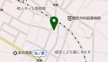 木切倉整骨院の地図画像