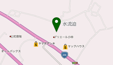 こばやし農業協同組合 総合葬祭プリエールこばやし・法事会館の地図画像