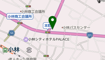 テラサカ記念品店の地図画像