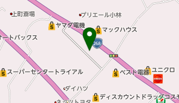 ロイズ動物病院の地図画像