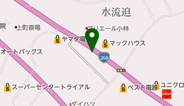 くみ美容室の地図画像