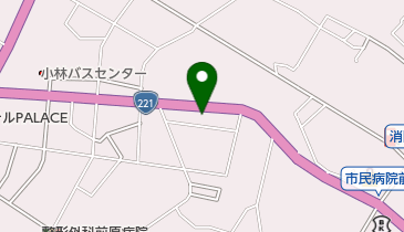 さかした美容室の地図画像