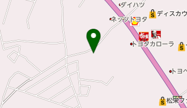 坂元美容室の地図画像