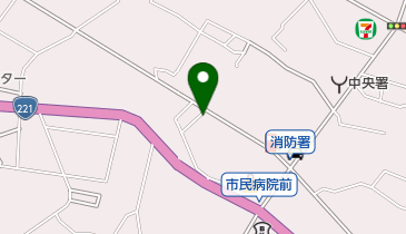 美容室マリエの地図画像