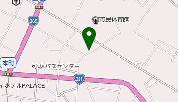 中渡瀬住宅の地図画像
