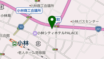 優美堂メガネ店の地図画像