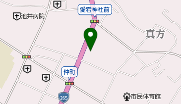 あたご調剤薬局の地図画像