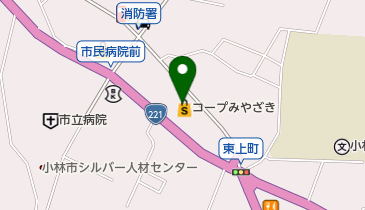 あんどう薬品コープ小林店の地図画像