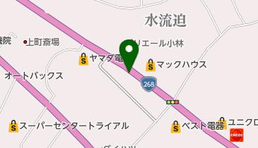 髪工房エフワンの地図画像