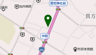 龍神理容所の地図画像