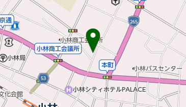 スナックおやゆびひめの地図画像