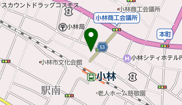 レストランふじやの地図画像