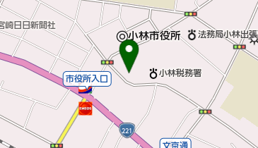 九州労働金庫小林支店の地図画像