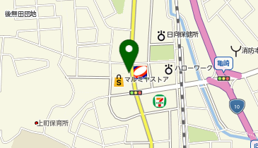 鍵一番日向店の地図画像