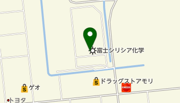 富士化学株式会社日向工場の地図画像