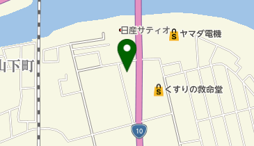 有限会社中平商店の地図画像