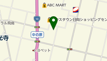 庄内ミート株式会社宮崎工場の地図画像