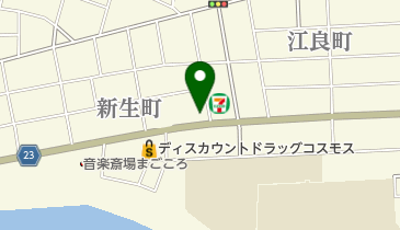 松葉鶏卵店の地図画像