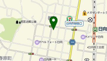 夕刊デイリー新聞社日向支社の地図画像