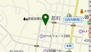 福村鍼灸院の地図画像