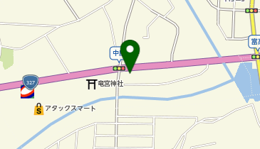 江藤のこや刃物店の地図画像