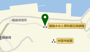 日向市細島みなと資料館の地図画像