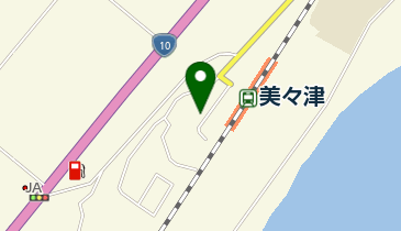 うえの美容室の地図画像