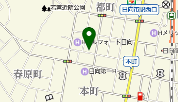 サフラン美容室の地図画像