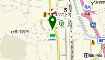 フジサキ理容の地図画像