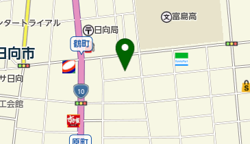 ヘアーサロンいけだの地図画像