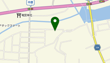 味の大作の地図画像