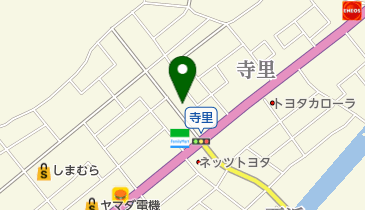カフェ・レセプションの地図画像