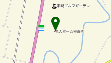 ゆうゆうの森特別養護老人ホームの地図画像