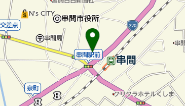 竹下電器店の地図画像