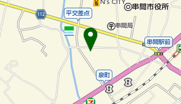 串間商工会議所の地図画像